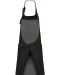 K885 - Katoenen schort met zak Black Denim