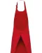 K885 - Katoenen schort met zak Red