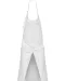 K885 - Katoenen schort met zak White
