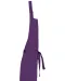 K885 - Katoenen schort met zak Purple