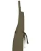 K885 - Katoenen schort met zak Light khaki