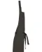 K885 - Katoenen schort met zak Dark Grey