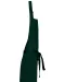 K885 - Katoenen schort met zak Bottle Green