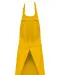 K885 - Katoenen schort met zak Yellow