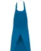 K885 - Katoenen schort met zak Tropical Blue