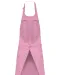 K885 - Katoenen schort met zak Dark Pink