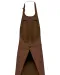 K885 - Katoenen schort met zak Cacao