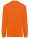 WK303 - Ecologisch uniseks T-shirt met lange mouwen Fluorescent Orange