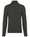 K970 - Heren pullover met ritskraag Dark Grey