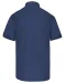 K551 - Overhemd in onderhoudsvriendelijk polykatoen-popeline korte mouwen heren Deep Blue