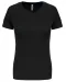 PA439 - Functioneel damessportshirt Black