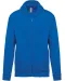 K479 - Sweatvest met capuchon Light Royal Blue