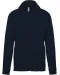 K479 - Sweatvest met capuchon Navy