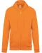 K479 - Sweatvest met capuchon Orange