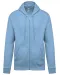 K479 - Sweatvest met capuchon Sky Blue