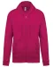 K479 - Sweatvest met capuchon Fuchsia