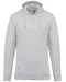 K479 - Sweatvest met capuchon Ash Heather