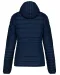 K6111 - Ladies' lightweight hooded padded jacket Navy