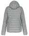 K6111 - Ladies' lightweight hooded padded jacket Marl Silver