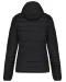 K6111 - Ladies' lightweight hooded padded jacket Black