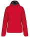 K6111 - Ladies' lightweight hooded padded jacket Red