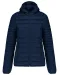 K6111 - Ladies' lightweight hooded padded jacket Navy