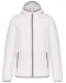 K6110 - Men's lightweight hooded padded jacket White