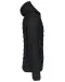 K6110 - Men's lightweight hooded padded jacket Black