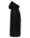 K6128 - Lichte herenparka met capuchon Black