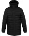 K6128 - Lichte herenparka met capuchon Black
