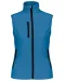 K404 - Dames softshell bodywarmer Aqua Blue