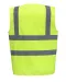 YHVW100 - Veiligheidshesje met 2 Banden & Bretels Hi Vis Yellow