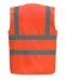 YHVW100 - Veiligheidshesje met 2 Banden & Bretels Hi Vis Orange