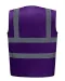 YHVW100 - Veiligheidshesje met 2 Banden & Bretels Purple