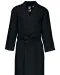 K122 - Kimono Badjas Honinggraatstructuur Black