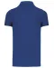 K209 - BIO piqué herenpolo korte mouwen Ocean Blue Heather