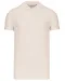K209 - BIO piqué herenpolo korte mouwen Cream