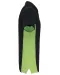 K232 - Tweekleurige piquépolo korte mouwen heren Black / Lime
