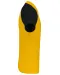 K226 - Baseballpolo Yellow / Black