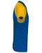 K226 - Baseballpolo Royal Blue / Yellow