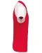 K226 - Baseballpolo Red / White
