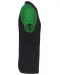 K226 - Baseballpolo Black / Green
