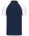 K226 - Baseballpolo Navy / White