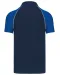 K226 - Baseballpolo Navy / Royal Blue