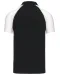 K226 - Baseballpolo Black / White