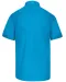 K551 - Overhemd in onderhoudsvriendelijk polykatoen-popeline korte mouwen heren Bright Turquoise