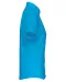 K548 - Overhemd in onderhoudsvriendelijk polykatoen-popeline korte mouwen dames Bright Turquoise