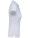 K251 - Damespolo korte mouwen White / Sky Blue / Light Grey