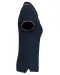 K251 - Damespolo korte mouwen Navy / Red / White