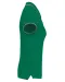K251 - Damespolo korte mouwen Kelly green/Light grey/White